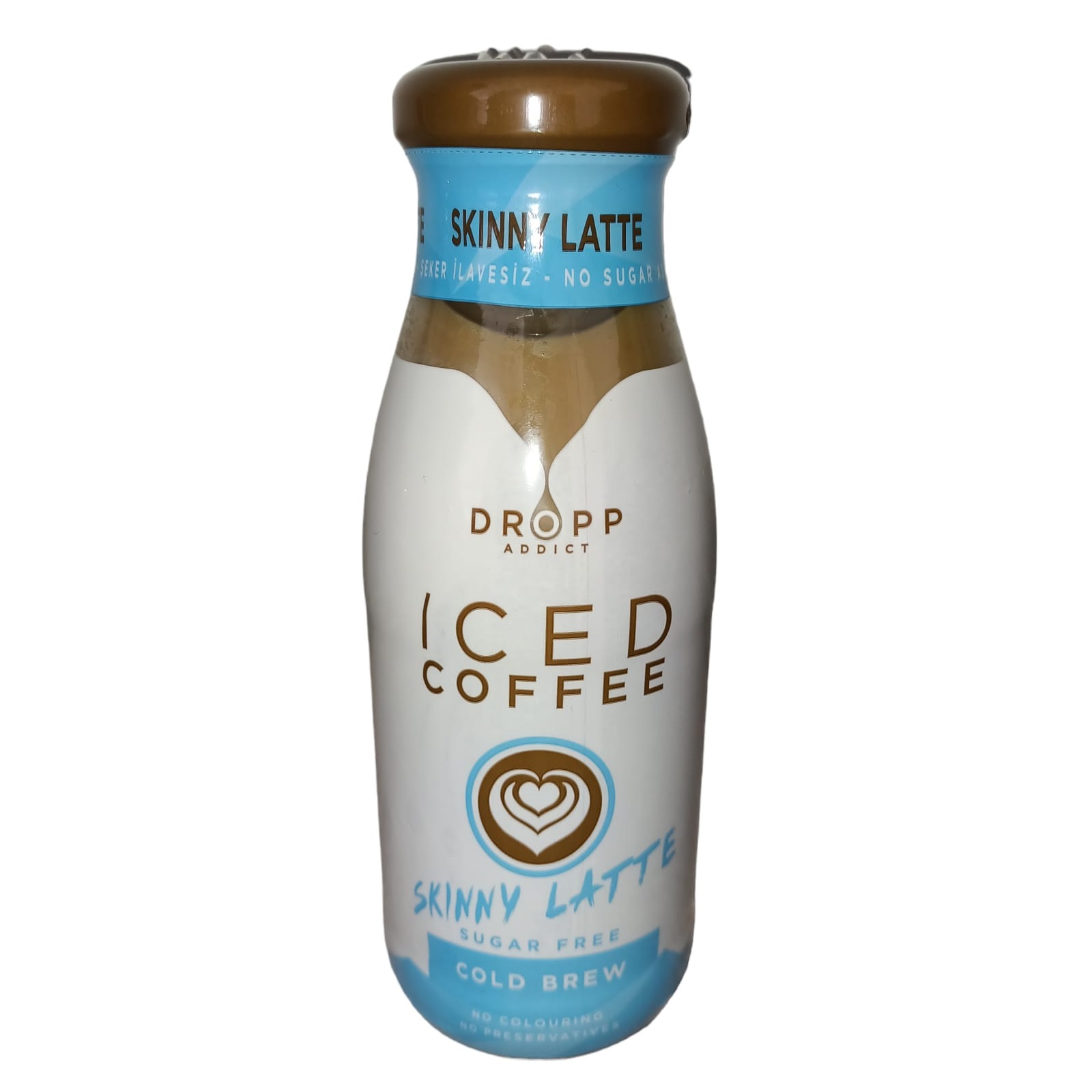 DROPP ADDICT ICED COFFEE SOĞUK KAHVE 250 ML - SKINNY LATTE 12'Lİ